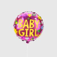 Набор воздушных шариков &quot;Baby girl&quot; GS52711 Разноцветный (2000990241696)  Фото №0