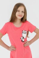 Нічна сорочка для дівчинки Blanka 110500 104-116 см Кораловий (2000990584571А)  Фото №0