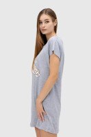 Нічна сорочка для годуючих Fleri 2006 S Сірий (2000990032591А)  Фото №0