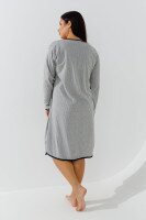 Ночная рубашка женская Sevgi 381 3XL Серый  Фото №3