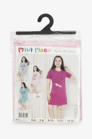 Ночная рубашка для девочки Mini Moon 6391 110 см Розовый  Фото №3