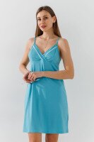 Ночная рубашка женская ELLEN LDM118/23/03/TTTIFFANY S Бирюзовый