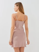 Купить Ночная рубашка женская Nicoletta 48017 M Кофейный Артикул: 2000999543708 Миниатюра фотографии № 4