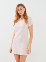 Купить Ночная рубашка женская Nicoletta 48018 S Пудровый Артикул: 2000999543562 Миниатюра фотографии № 1