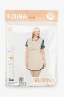Нічна сорочка жіноча RUBINA 5881 3XL Бежевий  Фото №2
