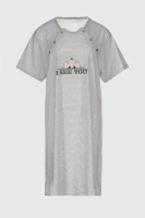 Ночная рубашка для кормящих Sevgi 3187 2XL Серый  Фото №6