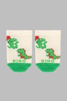 Носки для мальчика VT Socks ШДК024-1751 Дино 8-10 Молочный (2000990692962A)