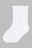 Купити Шкарпетки для дівчинки Premier Socks Рюші 18-20 Білий (4820203340033A) Артикул: 4820203340033 Фото мініатюра № 3