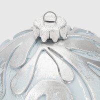 Новогодний шар Dashuri 10 см Голубой (NY)  Фото №1