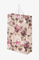 Купити Пакет подарунковий JUMBO Flores 760240ML Бежевий Артикул: 2000991026933 Фото мініатюра № 2