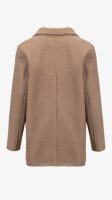 Купить Пальто однотонное женское GENUA G01120-0002 2XL Кофейный Артикул: 2000999413094 Миниатюра фотографии № 11