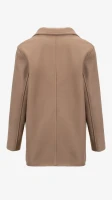 Купить Пальто однотонное женское GENUA G01120-0002 4XL Кофейный Артикул: 2000999413148 Миниатюра фотографии № 11