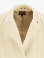Купить Пальто однотонное женское GENUA G01120-0008 XL Бежевый Артикул: 2000999597114 Миниатюра фотографии № 3