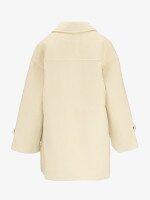 Купить Пальто однотонное женское GENUA G01120-0008 XL Бежевый Артикул: 2000999597114 Миниатюра фотографии № 4
