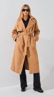 Купить Пальто женское On me 01 M Бежевый Артикул: 2000999163135 Миниатюра фотографии № 1