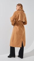Купить Пальто женское On me 01 M Бежевый Артикул: 2000999163135 Миниатюра фотографии № 7