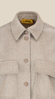 Пальто с узором женское LAWA WBC02428 2XL Коричневый  Фото №0