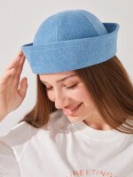 Купить Панама женская GMP-02-18 One Size Джинсовый Артикул: 2000999621635 Миниатюра фотографии № 1