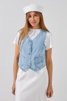 Панама жіноча  SGM-03-08 One Size Білий  Фото №0