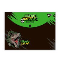 Папка-конверт YES 5060934562499 A4 Jurassic World на кнопці (5060934562499)(SC)