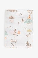 Пеленка муслиновая Trendy Tot Модный карапуз 03-01494 Белый  Фото №2