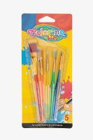 Кисточки акриловые COLORI 32599PTR 5 шт Разноцветный