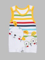 Песочник + футболка для малышей Mini Papi 1172 68 см Желтый (2000990599339A)  Фото №4
