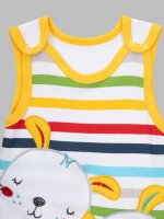 Песочник + футболка для малышей Mini Papi 1172 68 см Желтый (2000990599339A)  Фото №5