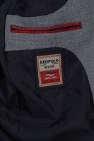 Пиджак однотонный мужской Redpolo 492 46 Синий (2000990484567D)  Фото №11