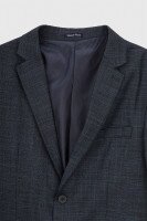 Пиджак с узором мужской Redpolo 2378 46 Синий (2000990178763D)  Фото №9