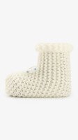 Купить Пинетки вязаные для мальчика Very Socks 140 0-1 год Молочный Артикул: 2000999408175 Миниатюра фотографии № 3