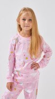 Купити Піжама для дівчинки Isobel 51218 104 см Рожевий Артикул: 2000999278525 Фото мініатюра № 3