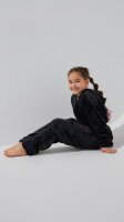 Купить Пижама для девочки Кигуруми Куроми 116-122 см Черный Артикул: 2000999312588 Миниатюра фотографии № 3