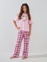 Купить Пижама для девочки LAWA P-GB02349 152 см Розовый Артикул: 2000999545290 Миниатюра фотографии № 1