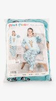 Купить Пижама для девочки Mini Moon 7000 13-14 лет Бирюзовый Артикул: 2000999346088 Миниатюра фотографии № 19