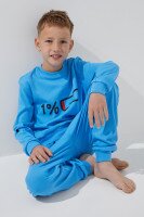 Пижама для мальчика Baby Life 1% 86-92 см Синий  Фото №0