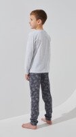 Купить Пижама для мальчика Kozabiat 16900-10 3-4 года Серый Артикул: 2000999341816 Миниатюра фотографии № 7