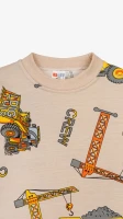 Пижама для мальчика Машинки 104 см Бежевый  Фото №1