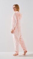 Купить Пижама кигуруми для девочки Barwa 0230 лапки 128-134 см Розовый Артикул: 2000999325458 Миниатюра фотографии № 5