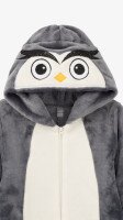 Купить Пижама кигуруми для мальчика Dexters d417 Owl 116-122 см Серый Артикул: 2000999365515 Миниатюра фотографии № 9