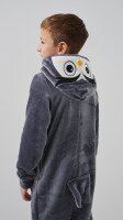 Купить Пижама кигуруми для мальчика Dexters d417 Owl 116-122 см Серый Артикул: 2000999365515 Миниатюра фотографии № 5