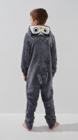 Купить Пижама кигуруми для мальчика Dexters d417 Owl 116-122 см Серый Артикул: 2000999365515 Миниатюра фотографии № 6