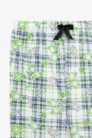 Пижама низ штаны женские Butterflies green M Бело-зеленый  Фото №0