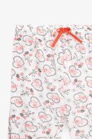 Пижама низ штаны женские Hart red M Бело-красный  Фото №0