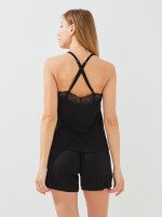 Купити Піжама жіноча Nicoletta 90574 S Чорний Артикул: 2000999543616 Фото мініатюра № 4