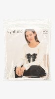 Купити Піжама жіноча Siyahinci 26012 S Білий антрацит Артикул: 2000999338854 Фото мініатюра № 16