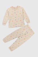 Пижама для девочки Isobel PJ-31207 3-4 года Бежевый (2000990733672A)  Фото №4
