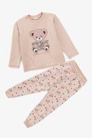 Купить Пижама для девочки Nicoletta 85421 104 см Бежевый (2000990771889A) Артикул: 2000990771889 Миниатюра фотографии № 6