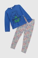 Пижама для мальчика Cotton more 42018 4-5 лет Синий (2000990731081A)  Фото №4