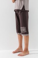 Пижама футболка+капри для мальчика Tom John 89949 122-128 см Коричневый (2000990637376S)  Фото №2